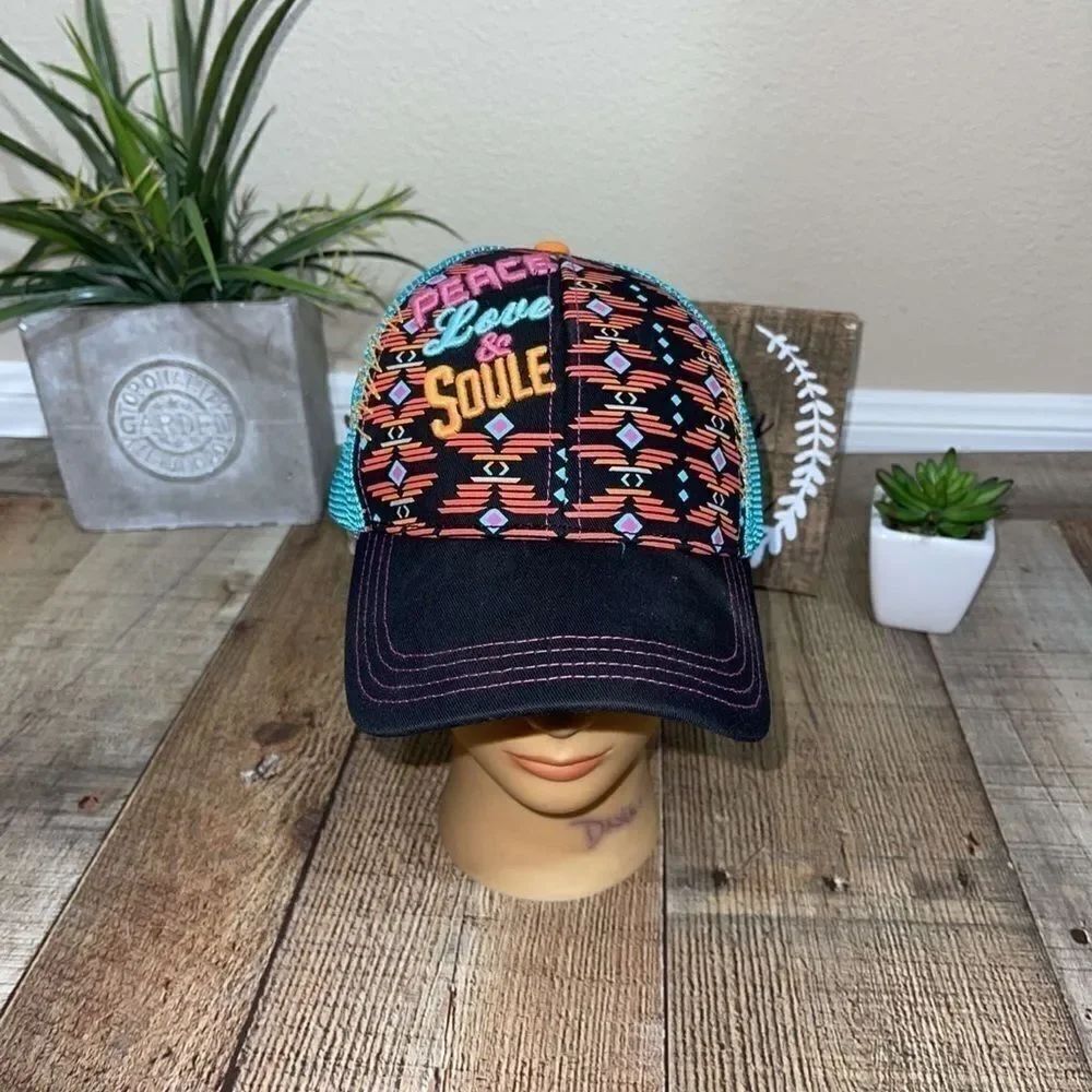 Peace love soule hat Gypsy Soul Hat cap